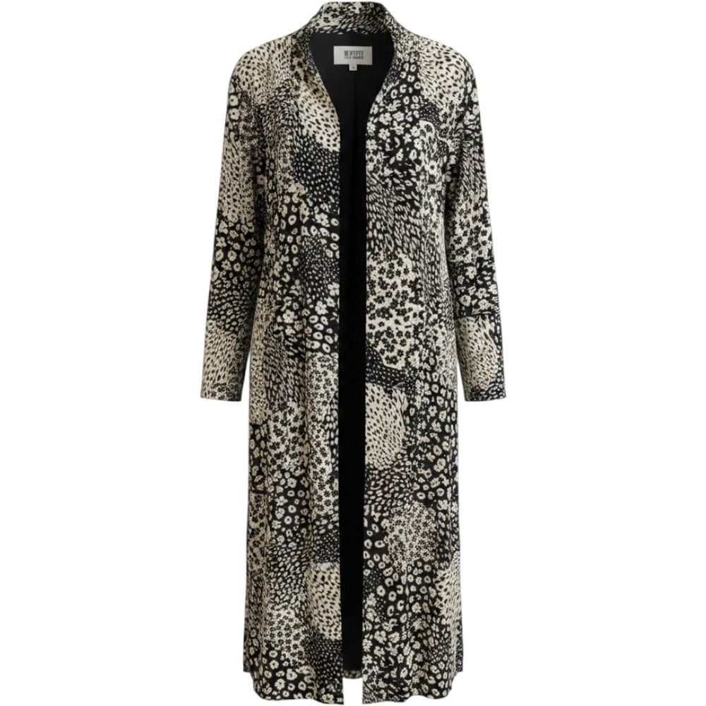BB Dakota Duster Jacket Floral Animal Print Patchwork Large